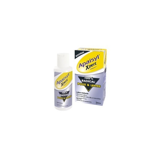 Apaisyl Xpert lotion anti-poux et lentes 100ml + peigne