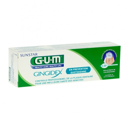 Gum gingidex dentifrice 75ml