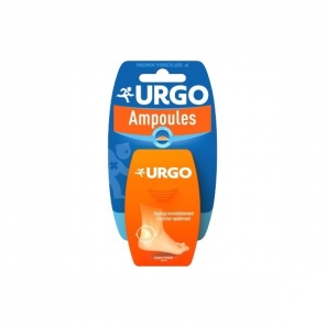 Urgo ampoule pansement seconde peau talon x 5 