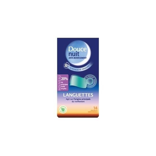 Doucenuit Languettes Anti-Ronflement 14 sachets