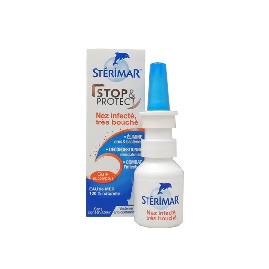 Stérimar Stop & Protect Nez Infecté Très Bouché 20 ml