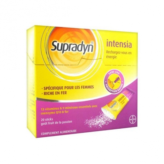 Bayer Supradyn Intensia 20 Sticks