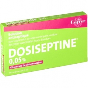 Gifrer Dosiseptine 0,05% 10 unidoses