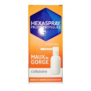 Hexaspray Fruit Exotique Collutoire Flacon 30G