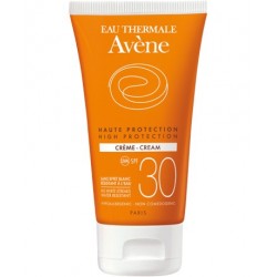 Avène crème solaire visage peaux sensibles et sèches spf 30 50ml