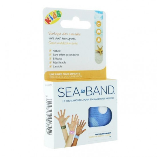 Sea Band Kids Paire de Bracelets Rose 