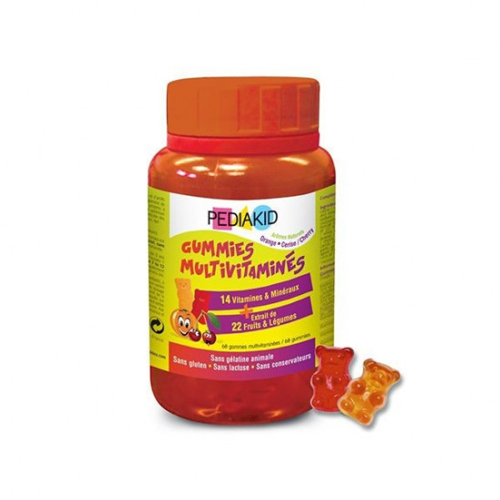 PEDIAKID GUMMIES MULTIVITAMINES 60GOM