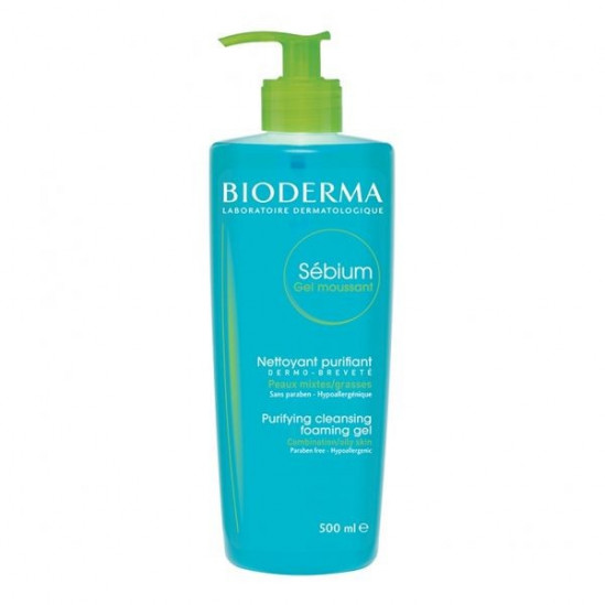 Bioderma sébium gel moussant purifiant 500ml