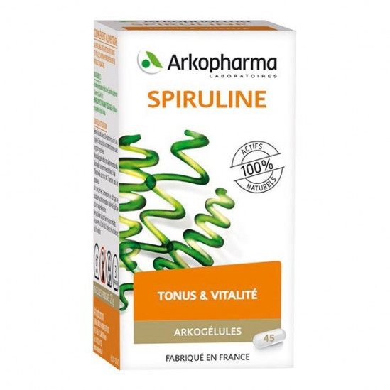 Arkopharma Arkogelules Spiruline 45 gélules