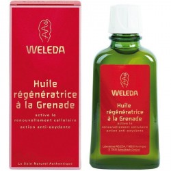 WELEDA Huile de massage Grenade 100ML Flacon Pompe