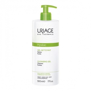 Uriage hyseac gel nettoyant peau grasse 500ml