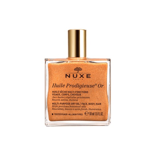 Nuxe Huile Prodigieuse® Or huile sèche pailletée Flacon 50ml