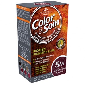 3 Chênes Color&Soin chatin clair acajou coloration permanente 5M