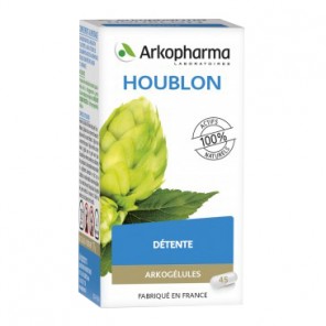 Arkopharma Arkogélules Houblon complément alimentaire flacon 45