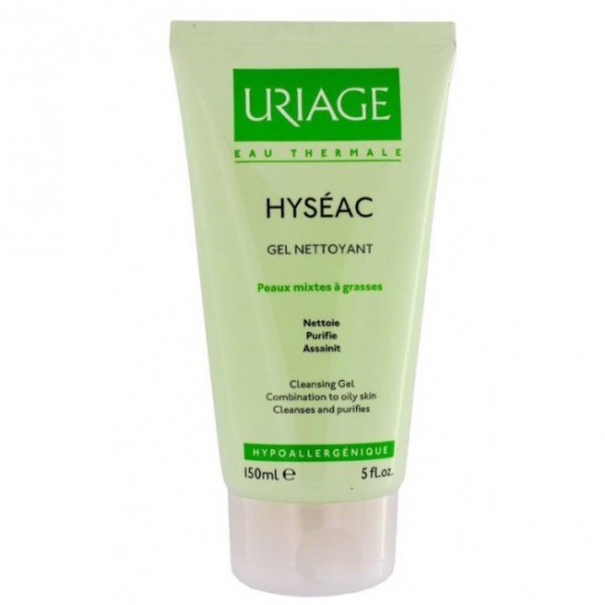 Uriage hyséac gel nettoyant doux 150ml