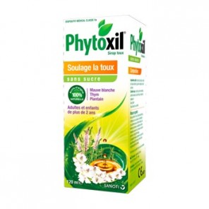 Sanofi phytoxil sirop toux sans sucre flacon 120ml