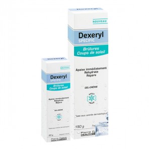 Dexeryl spécific brûlures et coups de soleil gel crème 50g