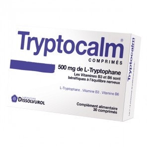 Dissolvurol tryptocalm 500mg complément alimentaire 30 comprimés