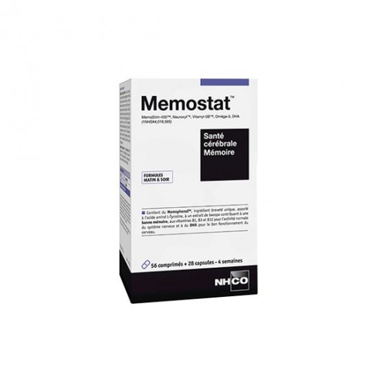 Nhco Memostat™ santé cérébrale 56 comprimés + 28 capsules