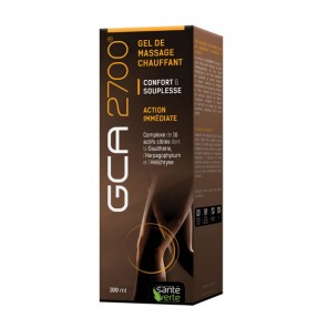 Santé verte gca 2700 gel de massage chauffant 100ml