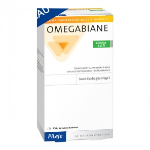 Pileje omegabiane oméga 3-6-9 100 capsules marines