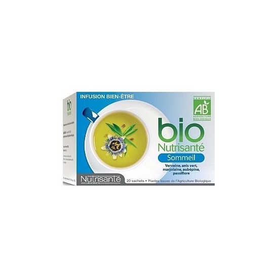 Nutrisanté Infusion Bio Sommeil 20 Sachets